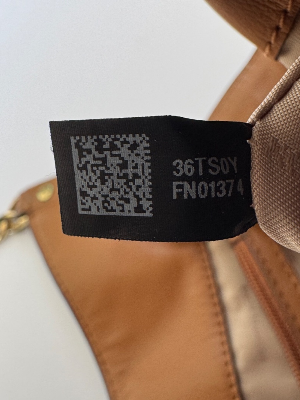 Michael Kors Newbury Brown Signature Studded Chain Shoulder Bag Gold Hardware - Picture 10 of 15